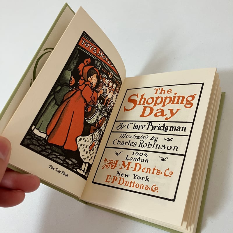 複刻 世界の絵本館 オズボーン・コレクション「お買物の日」 | まなみ