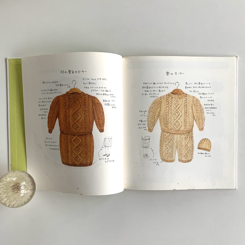 ほのぼのあみもの絵本館 6つのセーターのおはなし | まなみ古書店