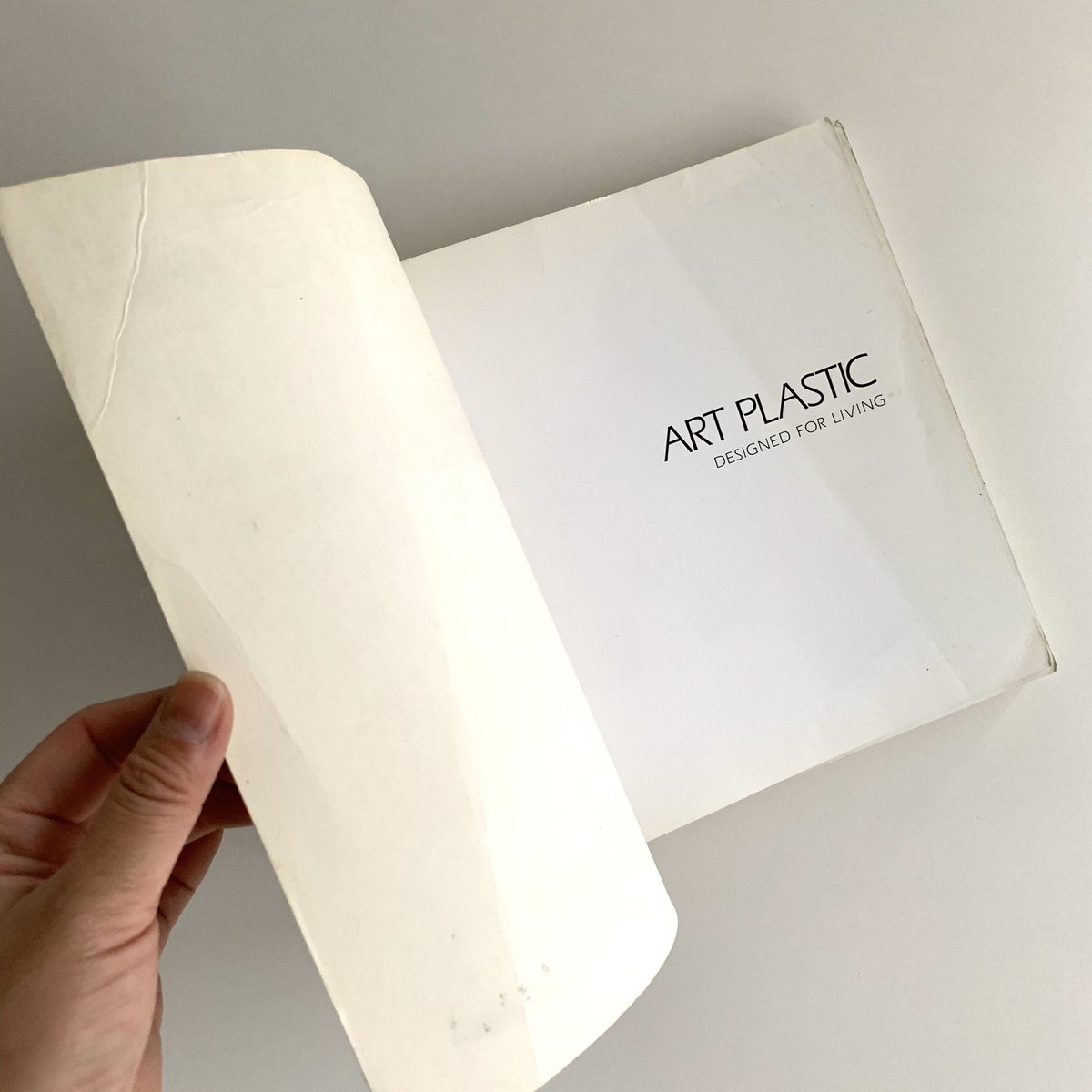 ART PLASTIC DESIGN FOR LIVING | まなみ古書店