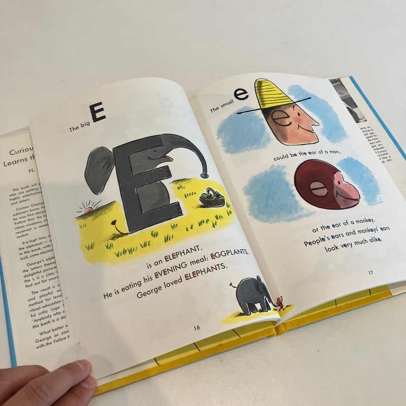 Curious George Learns the Alphabet | まなみ古書店
