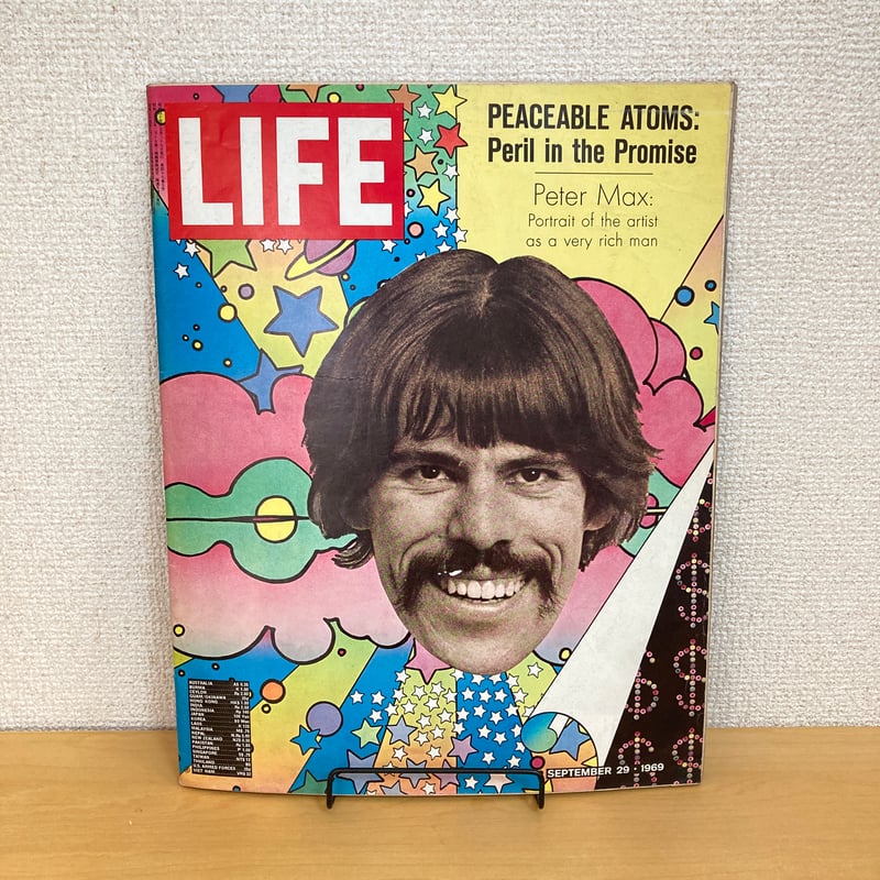 LIFE 1969.9/29 ピーター・マックス特集号 | まなみ古書店