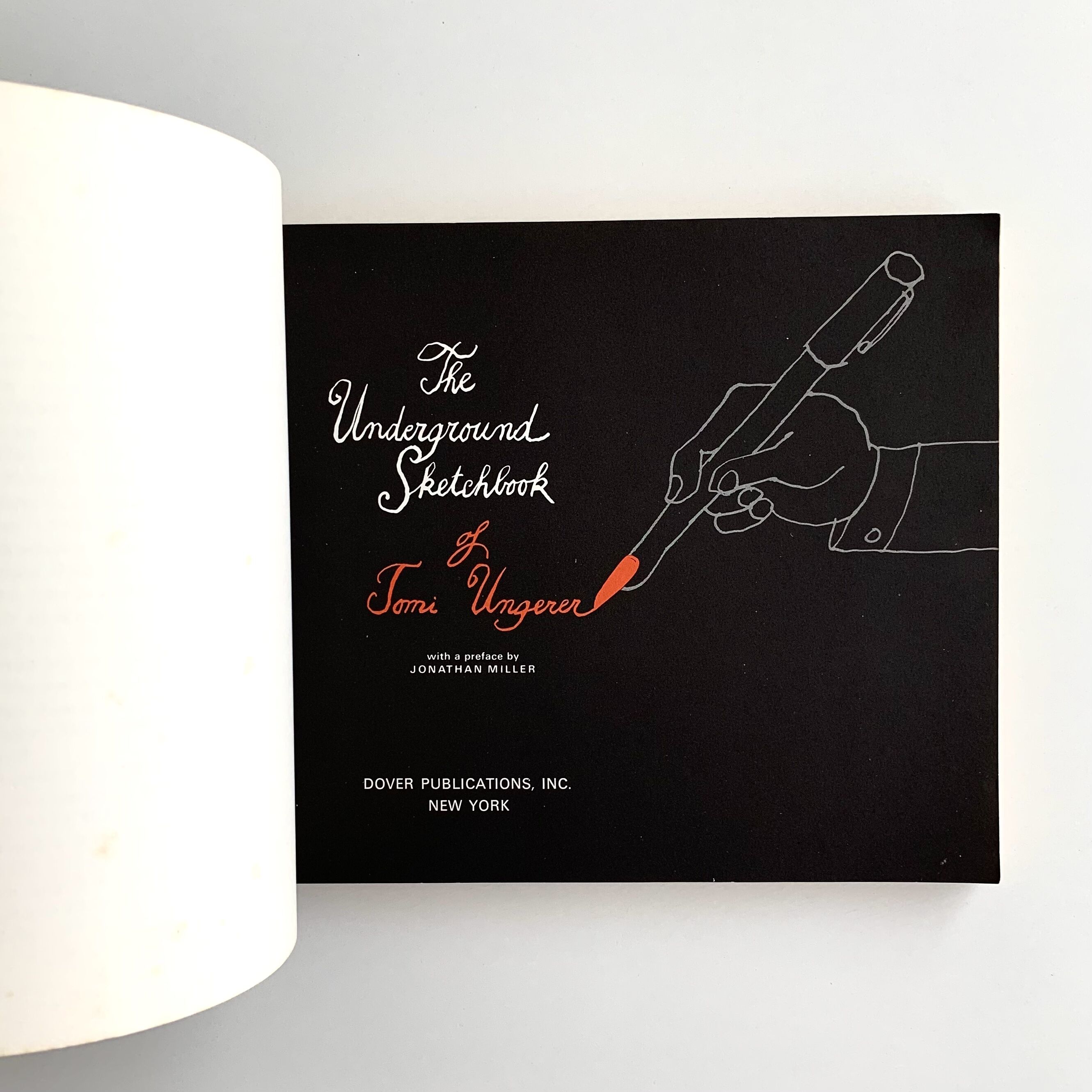 THE UNDERGROUND SKETCHBOOK OF TOMI UNGERER | ま