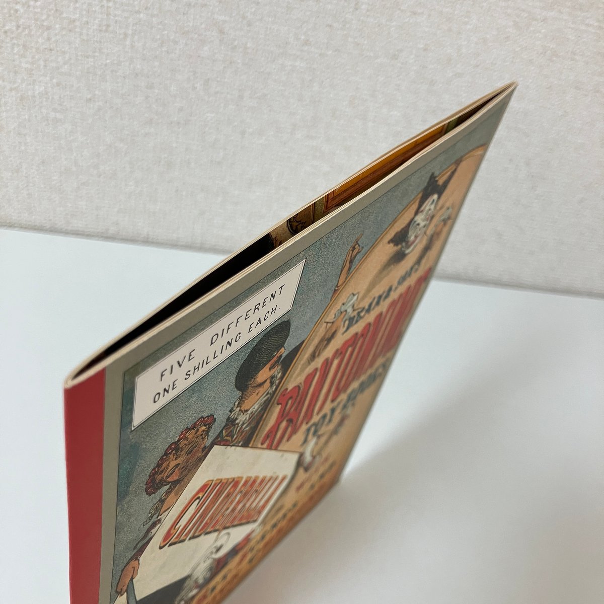 パントマイム絵本シンデレラと豆本2冊とおとぎ話古書　挿絵　アンティーク絵本 複刻 世界の絵本館 オズボーン・コレクション「パントマイムおもちゃ