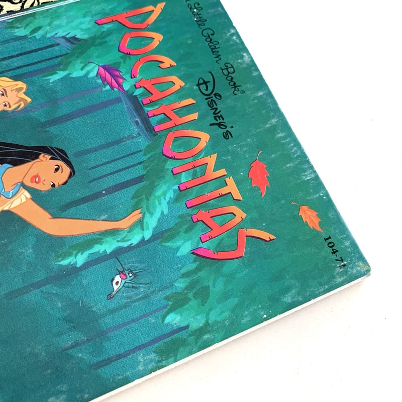 a Little Golden Book WALT DISNEY'S POCAHONTAS |