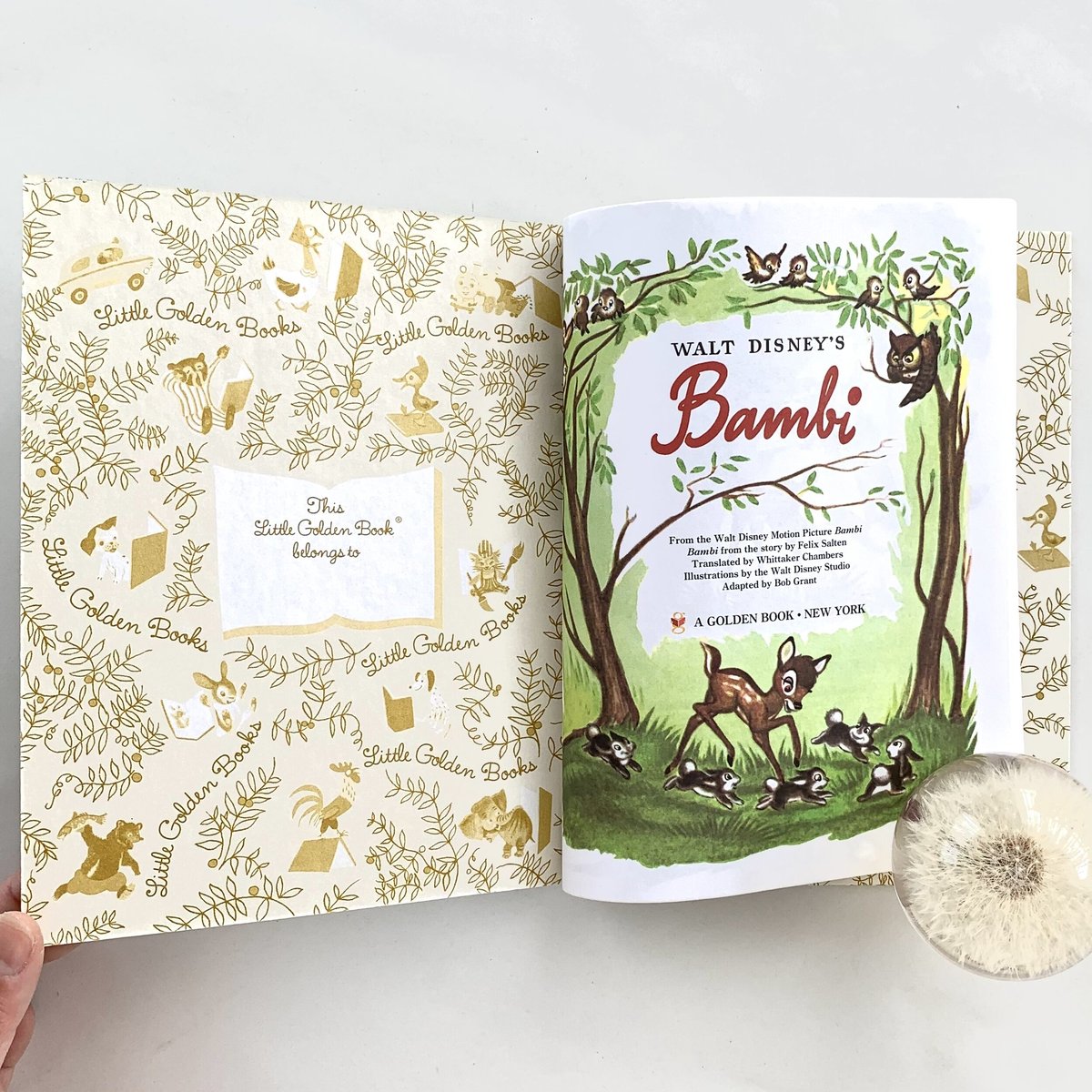 a Little Golden Book WALT DISNEY'S Bambi | まなみ古書店