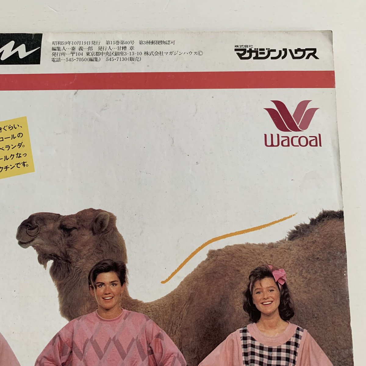 ビンテージ雑誌　an・an no.84 an・an 1984年 | 雑誌バックナンバー販売 アートブルー [art-blue]