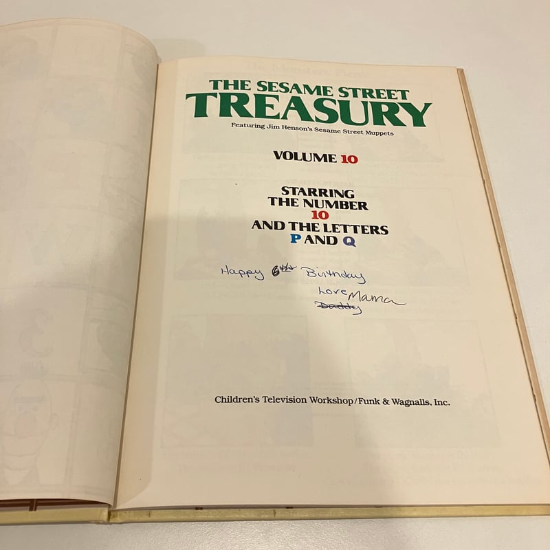 セサミストリート洋書絵本 THE SESAME STREET TREASURY VOLUME.
