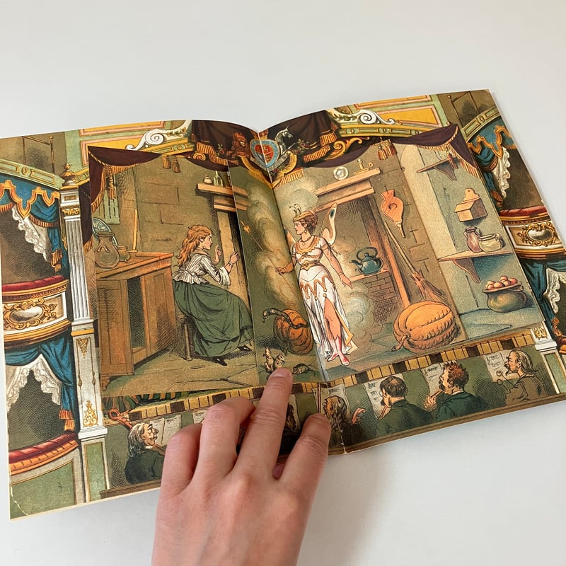 複刻 世界の絵本館 オズボーン・コレクション「パントマイムおもちゃ