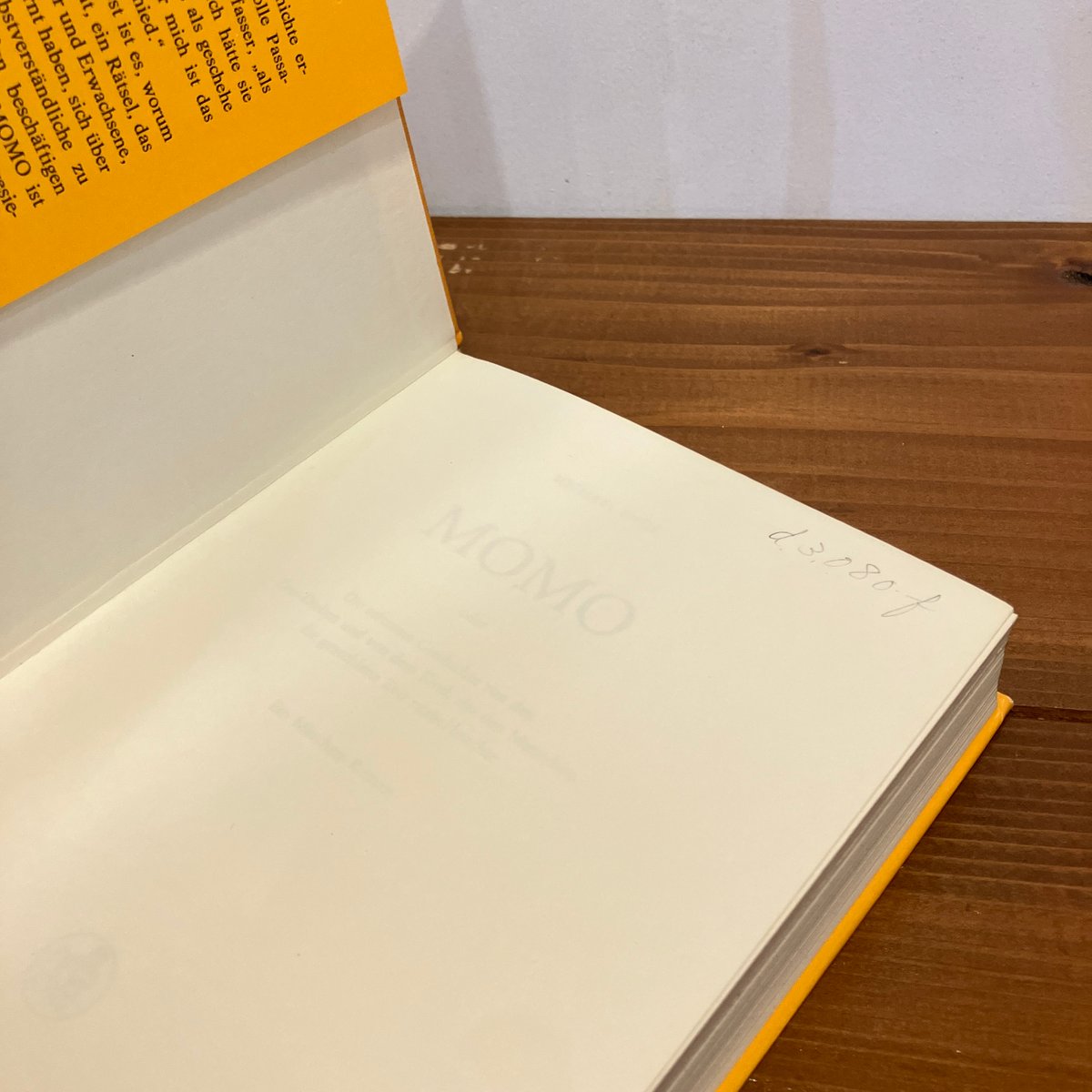 語学・辞書・学習参考書 momo MOMO ドイツ語版（原書初版） | まなみ古書店