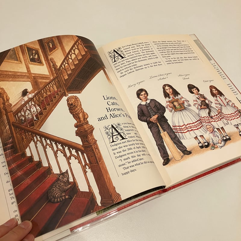 Alice in Sunderland　不思議の国のアリス　洋書　ハードカバー Alice in Sunderland 不思議の国のアリス 洋書 ハードカバー
