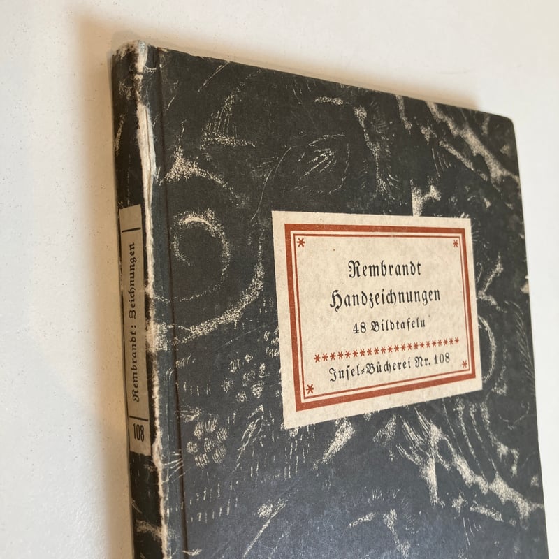 インゼル文庫 Nr.108 レンブラント素描集 | まなみ古書店