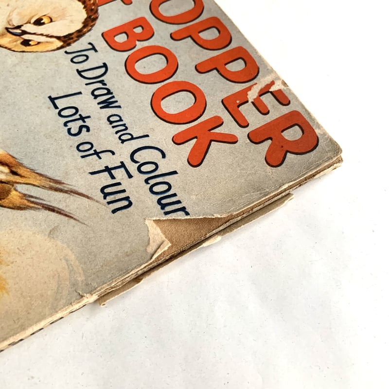 1940-50年代頃イギリス製ぬり絵帖「The WHOPPER PAINT BOOK」 | ま