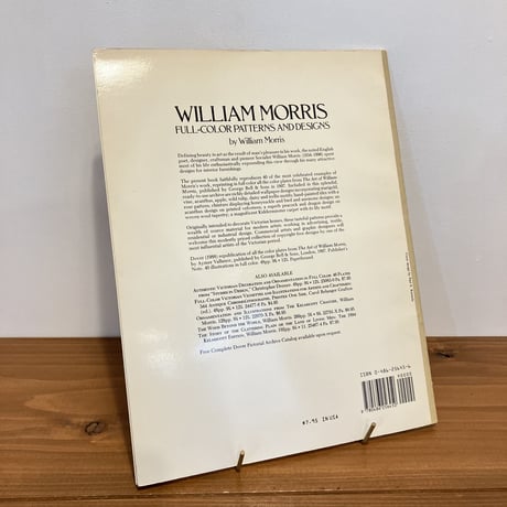 WILLIAM MORRIS FULL-COLOR PATTERNS AND DESIGNS