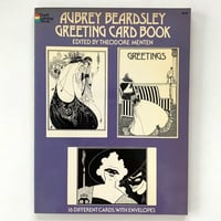 AUBREY BEARDSLEY GREETING CARD BOOK