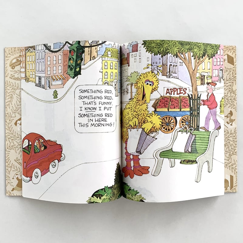 a Little Golden Book SESAME STREET BIG BIRD'S R