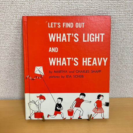 LET'S FIND OUT WHAT'S LIGHT AND WHAT'S HEAVY ソノシート付