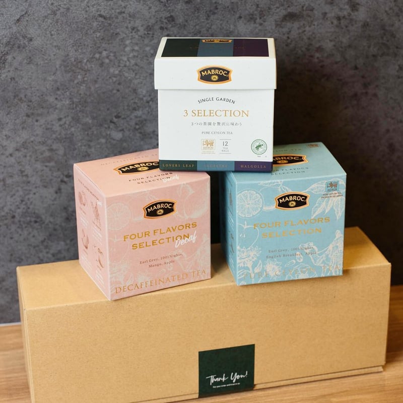 マリ様　M&S 【SHORTBREAD】フレーバーティー6箱 MABROC | マブロック フレーバーティーBOX 【4フレーバー