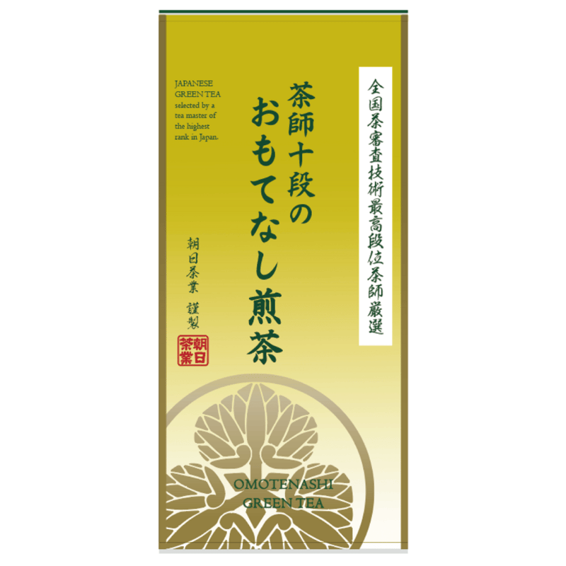 朝日茶業 茶師十段のおもてなし煎茶（100g） | Tips of TEA｜MABROC