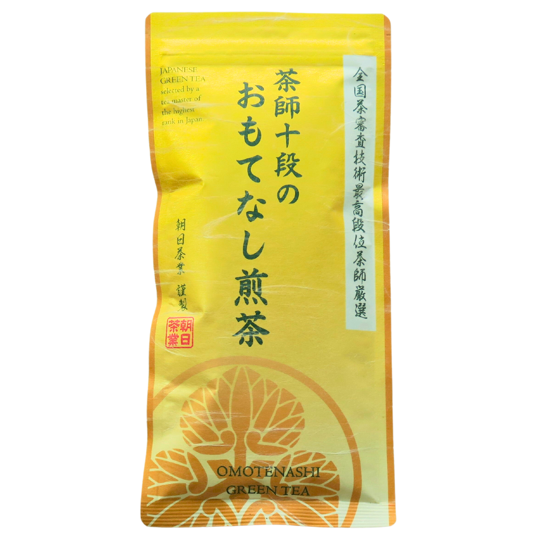 朝日茶業 茶師十段のおもてなし煎茶（100g） | Tips of TEA｜MABROC