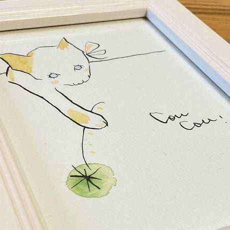 額装イラスト《CouCou》