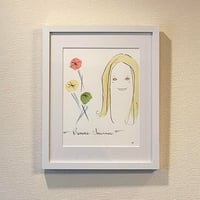 額装イラスト《Bonne Journée 3》良い一日を