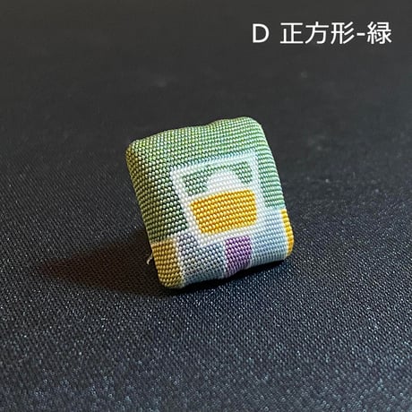 友禅染 ピンブローチ