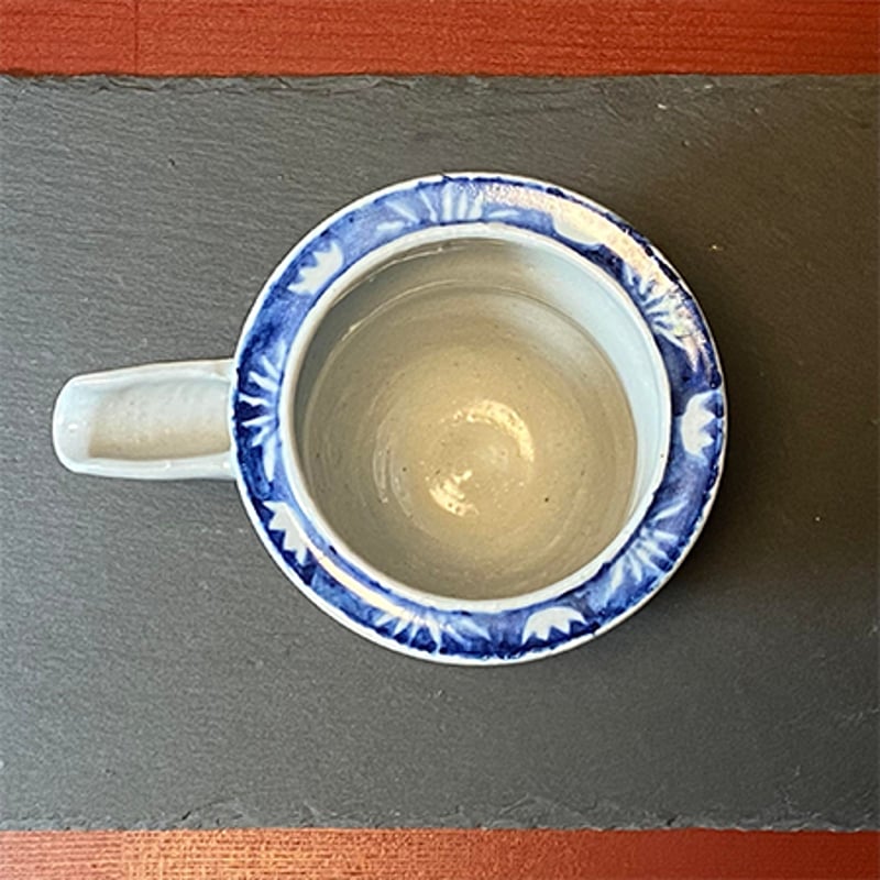 中国 染付魚の絵片口　f2250209 中国 染付魚の絵片口 f2250209 中国 染付魚の絵片口 f2250209