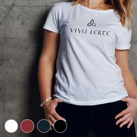 《送料無料》VIVU LERTEロゴTシャツ／ [WOMEN] 4カラー