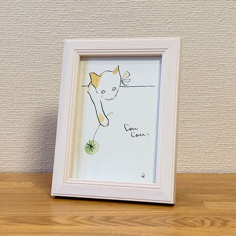 額装イラスト《CouCou》