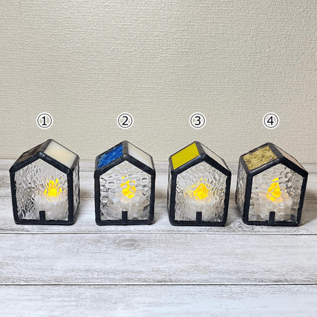 ステンドグラス LEDキャンドルホルダー