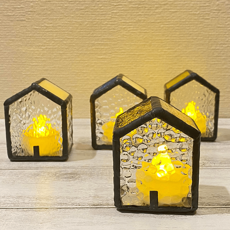 ステンドグラス LEDキャンドルホルダー | 作家作品の発表・販売の場