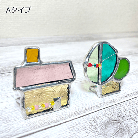 ステンドグラス：びとろたうん《entotsu＋minonaruki》