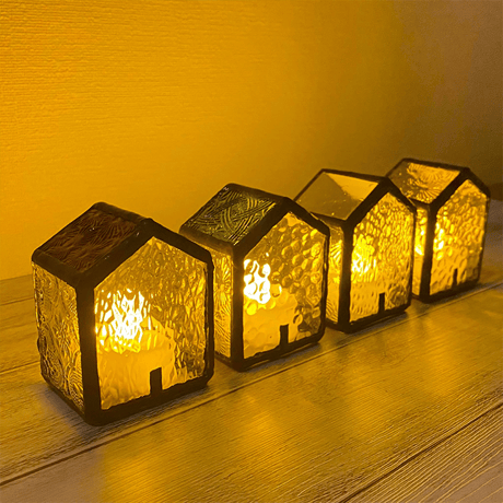 ステンドグラス LEDキャンドルホルダー