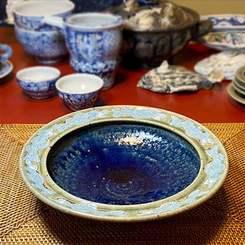 陶器　動物の絵皿　作家物　銘有り 陶器 動物の絵皿 作家物 銘有り 陶器 動物の絵皿 作家物 銘有り