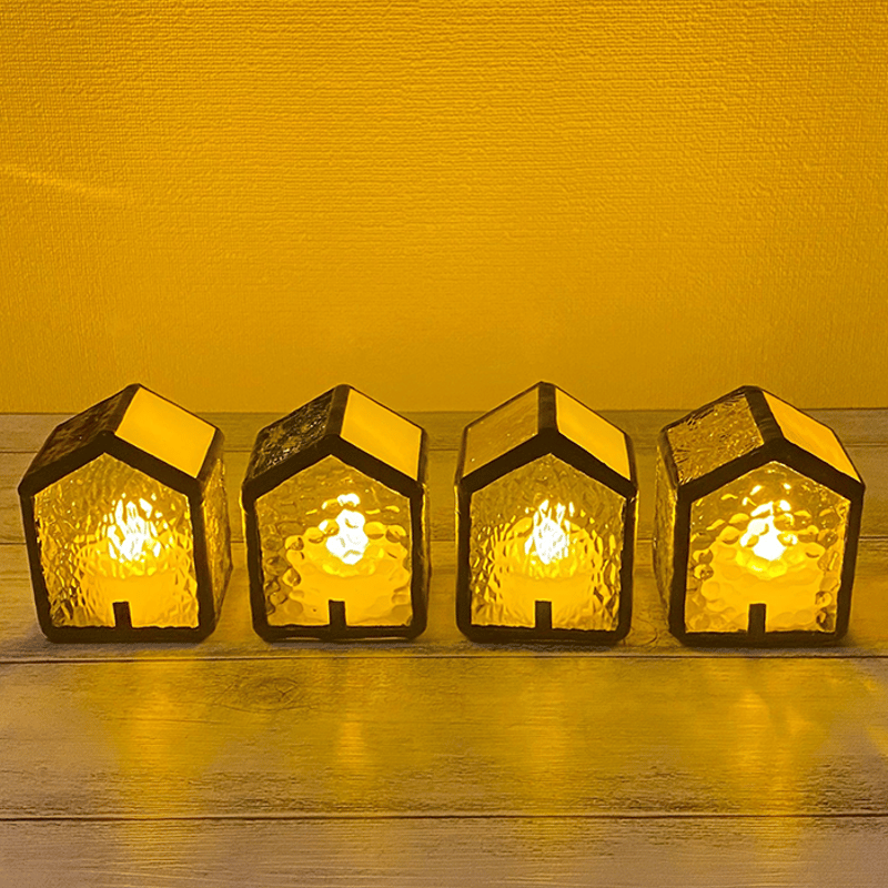 ステンドグラス LEDキャンドルホルダー | 作家作品の発表・販売