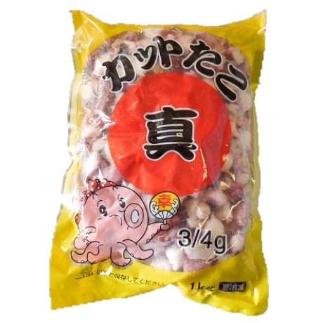 真蛸カット3/4g　1㎏×10袋【送料無料】