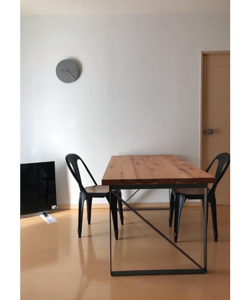 THE TABLE 杉天板 FBアイアン脚 | BROOK online store THE TABLE 杉天板 FBアイアン脚 | BROOK online store