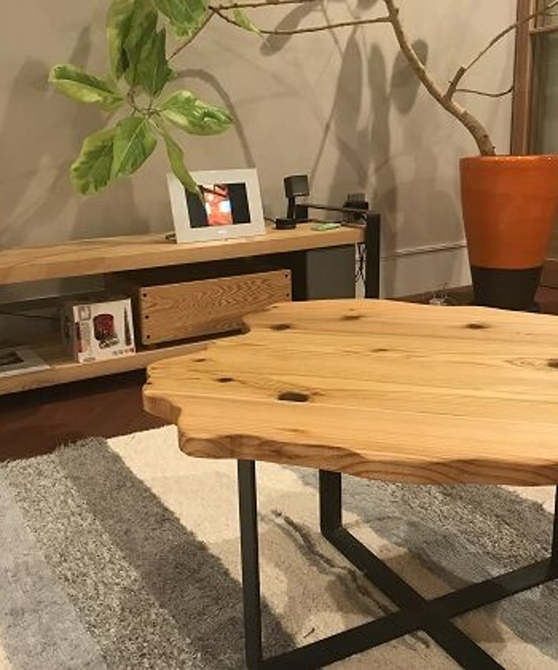 売れ筋サイト 一枚板のローテーブル＊天然木、木工作家 ナチュラル