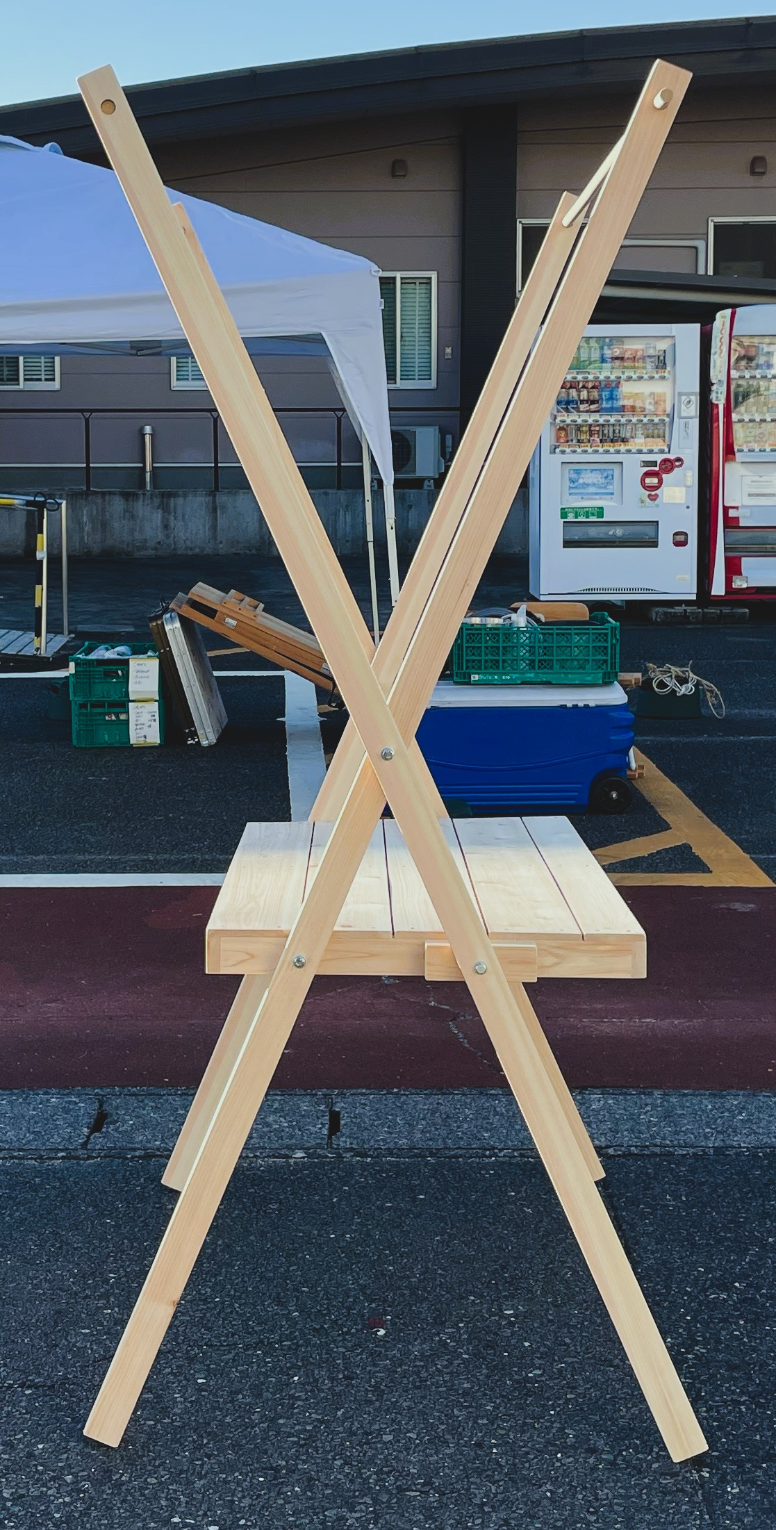 伊勢オワセヒノキのイベント什器（受注生産品） | BROOK online store
