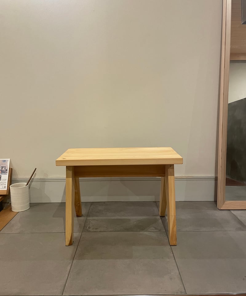 檜　ベンチ 尾鷲ヒノキのベンチスツール | BROOK online store