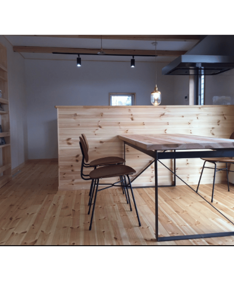 THE TABLE 杉天板 FBアイアン脚 | BROOK online store THE TABLE 杉天板 FBアイアン脚 | BROOK online store
