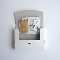 米粉のクッキーとほうじ茶ティーバックのセット