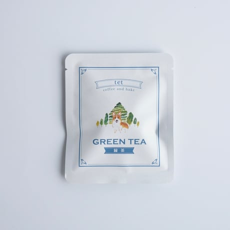 ギフトボックス　米粉のコーギークッキー＆日本茶ティーバッグ