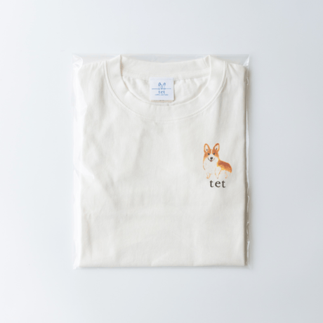 tet オーガニックコットンTシャツ
