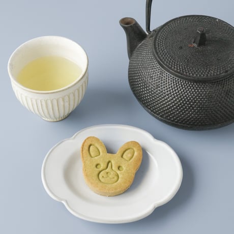 米粉のコーギークッキー缶(プレーン＆抹茶) 【夏季限定】