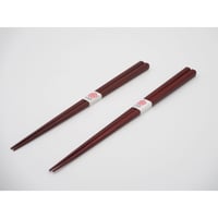 加賀箸　赤すり