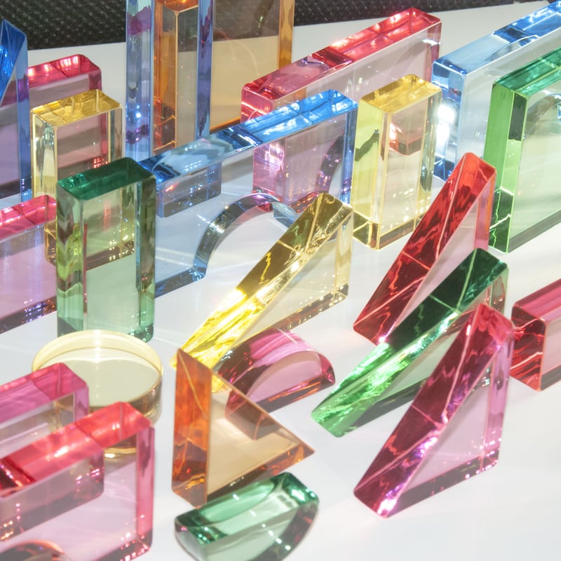 2set販売ページ】アクリル積み木 全27種類パーツ (対象年齢3歳