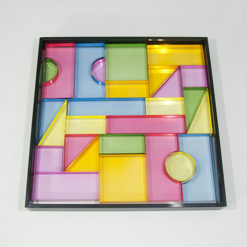 アクリル積み木　シリンダー 楽天市場】My little creator マイリトルクリエイター アクリル積み木