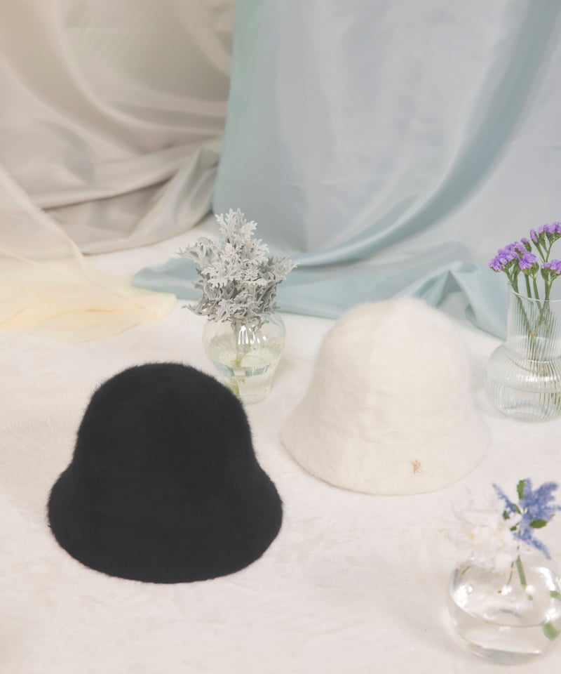 YILON イロン Shaggy fur bucket hat ハット バケハ