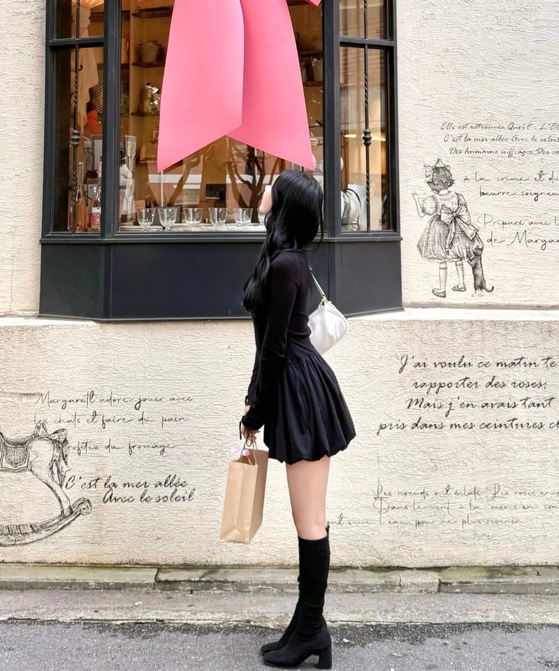 YILON MADE】Balloon mini onepiece | 【YILON】イロン｜ 